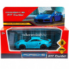 Машина "Porshe 911 turbo" бирюзовая, инерционная, металл 10,5см (открывающиеся двери) 2208C0360-R2