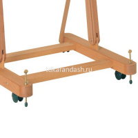 Мольберт студийный с регулятором угла наклона 66х60х375см, дерево Mabef M/06 от магазина "Карандаш"