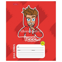 Тетрадь А5 12л линия "Влад А4" на скобе 5 дизайнов 12Т5В2/082390 от магазина "Карандаш"