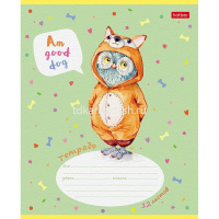 Тетрадь А5 12л клетка "Кигуруми" на скобе, 5 дизайнов 12Т5В1/074111 от магазина "Карандаш"