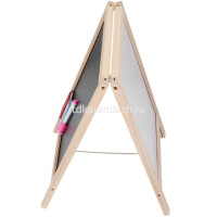 Доска для рисования магнитно-маркерная/меловая 44х70см (маркер, губка, ластик, 2 магнита) Y10309-24 от магазина "Карандаш"