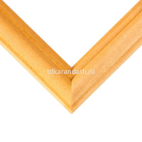 Рамка для фото 21х30см дерево, светло-коричневая 1703 от магазина "Карандаш"