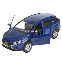 Картинка Машина "Lada Vesta SW Cross" синяя, инерционная, металл 12см (открывающиеся двери) VESTA-CROSS-BU от магазина "Карандаш" Машина "Lada Vesta SW Cross" синяя, инерционная, металл 12см (открывающиеся двери) VESTA-CROSS-BU от магазина "Карандаш"