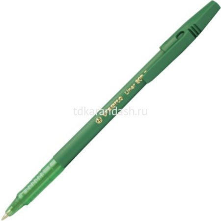 Ручка шариковая "Liner 808 F" 0,3мм зеленая 808F-1036