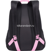 Рюкзак 29х40х20см, 660гр, 2 отделения, 2 кармана, черный RD-041-4/1 от магазина "Карандаш"