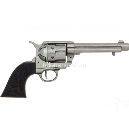 Револьвер 33х12,5х4см калибр 45, США , Кольт, 1873 год, 5,5'' металл/пластик DE-1108-G от магазина "Карандаш"