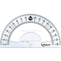 Набор 4 предмета малый (линейка 15см, угольники 15см, транспортир 10см) пластик 242815 от магазина "Карандаш"