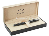 Ручка РЧ "Parker Sonnet Dark Grey Laque CT" F черный S0912410 от магазина "Карандаш"