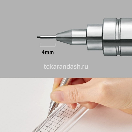 Карандаш автоматический профессиональный "Graphgear 300" 0,5мм корпус черный PG315-AX от магазина "Карандаш"