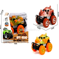 Машина "Динозавр" инерционная, пластик 14х9,5х8см 2 вида LT389314 от магазина "Карандаш"