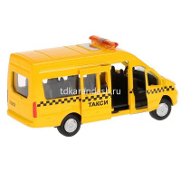 Картинка Машина "ГАЗель Next. Такси" желтая, инерционная, металл 12см (открывающиеся двери) от магазина "Карандаш" Машина "ГАЗель Next. Такси" желтая, инерционная, металл 12см (открывающиеся двери) от магазина "Карандаш"