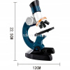 Микроскоп 22,5х6х12см пластик, с инструментами и подсветкой 11111-24 от магазина "Карандаш"