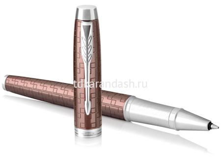 Ручка РЧ "Parker IM Premium Brown CT" F черная 1931678 от магазина "Карандаш"