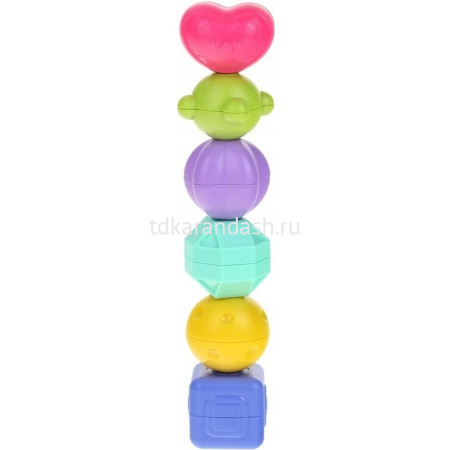 Игра логическая "Кубик 7в1" 14х14см с металлофоном, пластик/металл LT242564 от магазина "Карандаш"