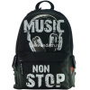 Рюкзак "Music" 40х30х17см, 600гр, 1 отделение, 3 кармана, черный 12-003/18