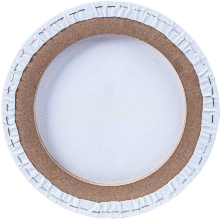 Холст на подрамнике d-30см круглый 280г/м2, 100% хлопок, среднее зерно 233212121 от магазина "Карандаш"