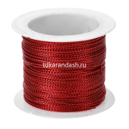 Шнур PVC 20м, красный Y2353-15