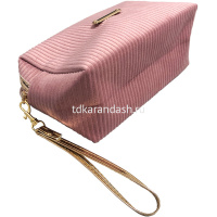 Косметичка "Вельвет" 17х12х8см, цвет ассорти Y9389-19 от магазина "Карандаш"