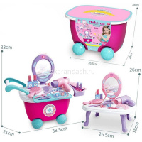 Набор "Красотка" 2 в 1, 25х16х17,5см, пластик 1877326/688-30A от магазина "Карандаш"