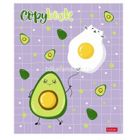 Тетрадь А5 48л клетка "Просто добавь яйцо!" на скобе 5 дизайнов 48Т5В1/067284 от магазина "Карандаш"