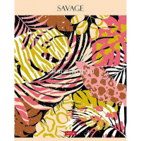 Тетрадь А5 96л линия "Savage" на скобе тиснение 5 дизайнов 96Т5тВ2/068377 от магазина "Карандаш"
