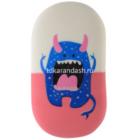 Ластик "HappyGraphix. Монстрики" овальный 4 вида 42-0049 от магазина "Карандаш"