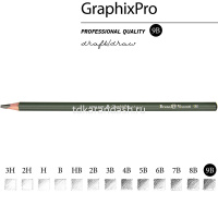 Карандаш чернографитный "GraphixPro" 9В 21-0037 от магазина "Карандаш"