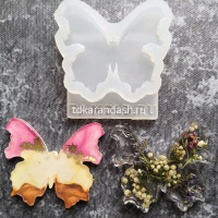 Молд силиконовый "Бабочка" 45х50х6мм МБ00020 от магазина "Карандаш"