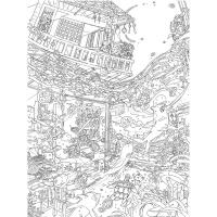 Раскраска "Нарано. Волшебный мир аниме. Девочка" 80стр. 978-5-00141-217-5 от магазина "Карандаш"