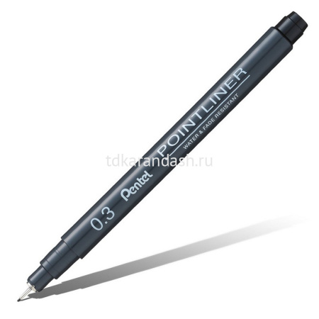 Ручка капиллярная "Pointliner" 0,3мм черная S20P-3A