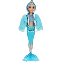 Русалка 32см с сумочкой, расческой и украшениями, голубая, пластик/текстиль LGM-H1-04-BB от магазина "Карандаш"