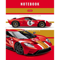 Тетрадь А5 48л линия "Спортивные авто" на скобе 5 дизайнов 48Т5В2/080201 от магазина "Карандаш"