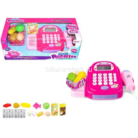 Касса 23х13см, в комплекте сканер, продукты, деньги, карта  (звук) 1836665/806A от магазина "Карандаш"