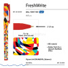 Ручка шариковая "FreshWrite. Crazy. Калейдоскоп" 0,7мм синяя 20-0214/35 от магазина "Карандаш"