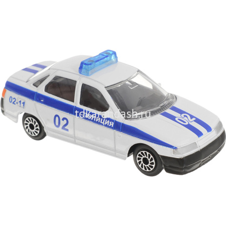 Машина "Полиция" на батарейках, пластик 20х8х8см 1641944/362-3A