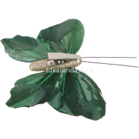 Украшение декоративное "Бабочка" 9,5см, 6 цветов полиэстер 374-465 от магазина "Карандаш"