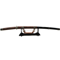 Меч самурайский тачи 102см черный, металл/дерево/текстиль JL-013-KA от магазина "Карандаш"