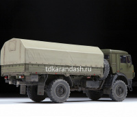 Модель "Российский двухосный грузовой автомобиль К-4350" 23см 485 деталей 3692 от магазина "Карандаш"