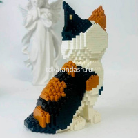 Конструктор 3D "Котик" 1300 деталей 30х20х12см пластик 16036BA от магазина "Карандаш"