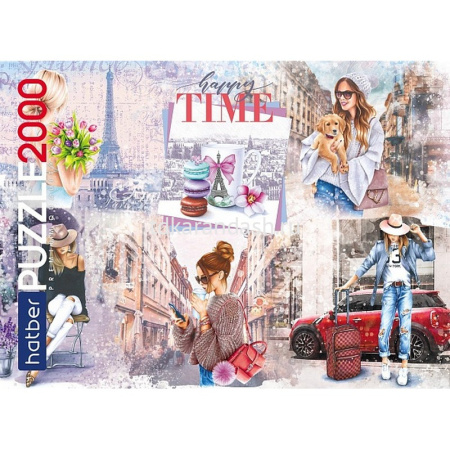Пазлы 2000 эл. "Premium. Happy time" 98х68см 2000ПЗ1_26210/071672 от магазина "Карандаш"