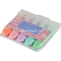 Набор маркеров текстовыделителей "LadyMarker" 5шт, клиновиднаконечник, толщина линии 1-5 мм 22-0061 от магазина "Карандаш"