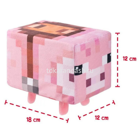 Свинка 18см "Minecraft" MASVI1 от магазина "Карандаш"
