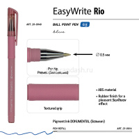 Ручка шариковая "EasyWrite. Rio" 0,5мм синяя, ассорти 20-0046 от магазина "Карандаш"