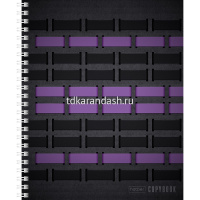 Тетрадь А5 96л клетка "Обратная связь" на спирали 4 дизайна 063330 от магазина "Карандаш"