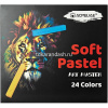 Пастель 24 цвета "Acmeliae" мягкая, прямоугольная, картон SPC-24