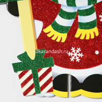 Панно подвесное Снеговик 36х33см пвх Y10162-24 от магазина "Карандаш"