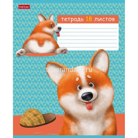 Тетрадь А5 18л клетка "Рыжий Коржик" на скобе тиснение 5 дизайнов 18Т5тВ1/080098 от магазина "Карандаш"