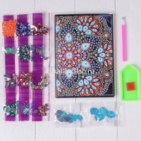 Записная книжка-мозаика по номерам А5 116стр. "Орнамент 1" кремовый блок Y9498-19 от магазина "Карандаш"