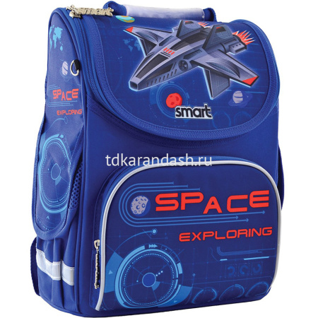 Ранец "Space" 34х26х14см, 950гр, 1 отделение, 3 кармана PG-11/556016 от магазина "Карандаш"