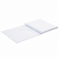 Скетчбук А5 16,5х20см 80л 100г/м2 "Красота мгновения" на закрытом гребне, твердая обложка 077654 от магазина "Карандаш"